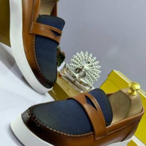 Timberland white sole leather shoe - brown