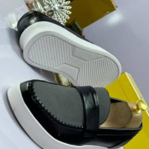 Timberland leather shoe- Black