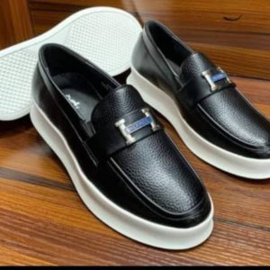 Hermes Slipon Shoe - Black